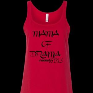 Mama of Drama racerback tank top
